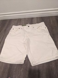 Men's white shorts