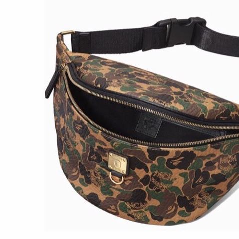 Mcm X Bape Shoulder Bag