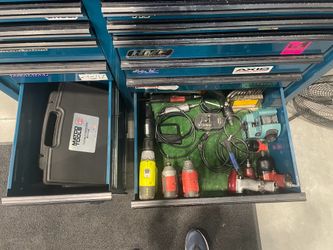 matco toolbox (full of tools for motorcycles)