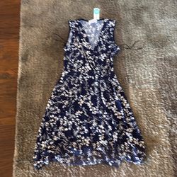 blue dress size medium brand stitch fix