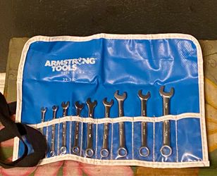 Hard to find Armstrong Midget Wrenches Precision Ignition Wrench Set in original pouch. Model29-360 – USA Made