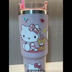 big hello  kitty cup