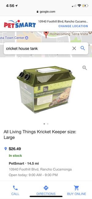 Cricket Keeper For Sale In Riverside Ca Offerup