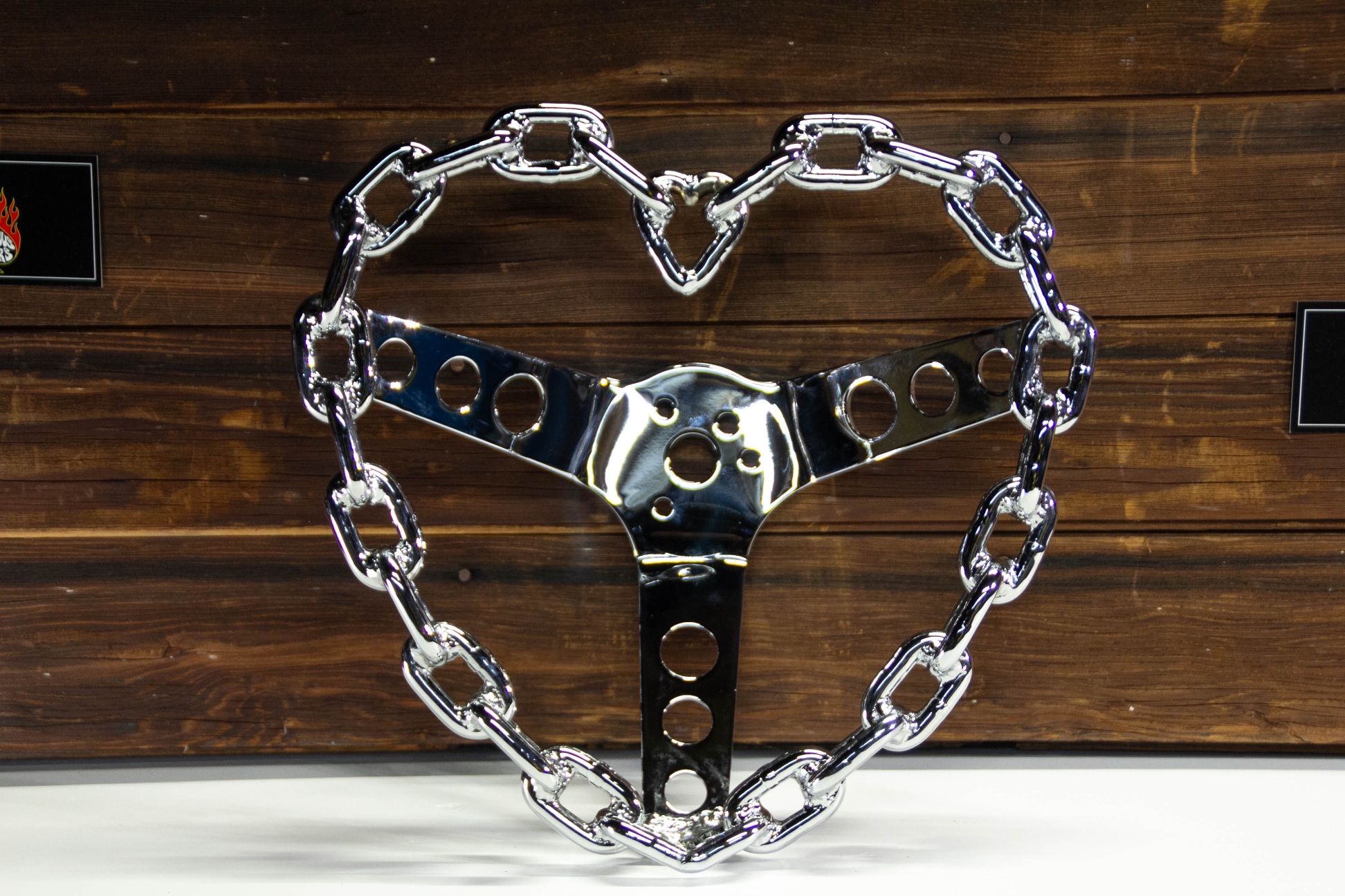 Chain Steering Wheel Low rider Cholo Chicano Gangster