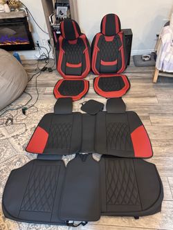 New Full Set Car Seat Covers For Most Cars (universal) Trucks Sedans SUVs