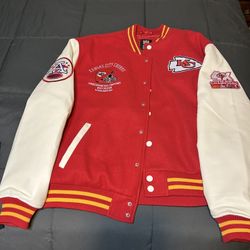 Kansas City Chiefs Letterman Style Jacket