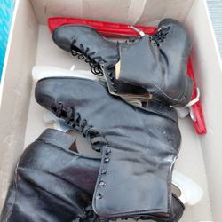 Vintage Ice Skates 