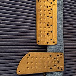 Bully “Flame” style truck pedal set