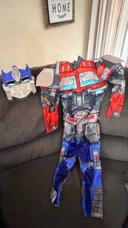 Transformers Optimus Prime Kids Costume with mask