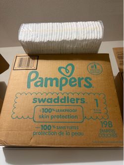 Size 1 pamper swaddlers