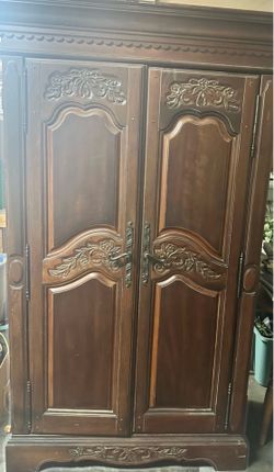 Antique tv stand or closet