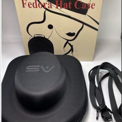 New in box Anysiny Fedora Hat Case fits other hats too shown in pictures perfect for travel/Storage 