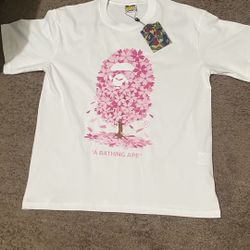 Sakura Bape Tee Size L