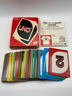 Vintage 1979 UNO Card Game by International Games