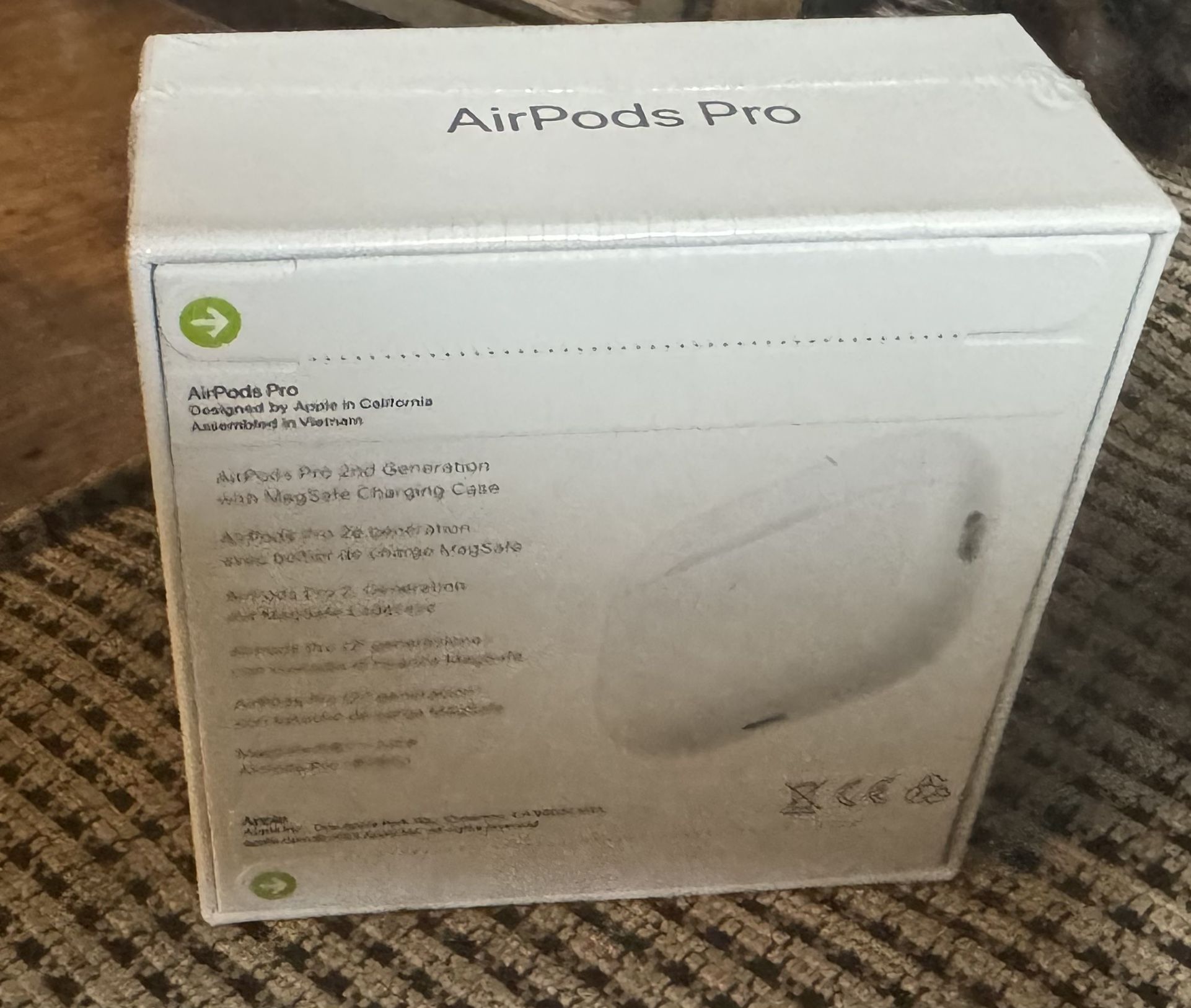 New!! Apple Airpods Pro Generation 2 with Magsafe Charging Case, Retails for $249
