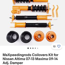 Coilovers Kit For Nissans Max 2007 -2013 