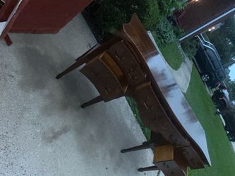 VINTAGE THE WILLIAMSBURG GALLERIES (WYTH) SIDEBOARD/BUFFET (MINOR SCRATHES) EXCELLENT FOR RESTORATION 70”x36”x21.5”