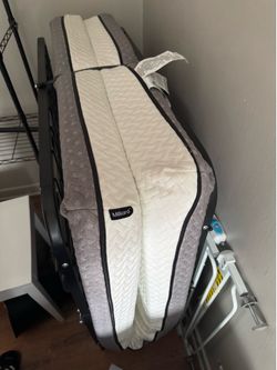 Folding twin bed