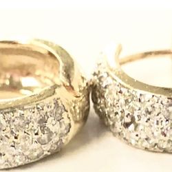 Women Earrings 14kt Yellow Gold 