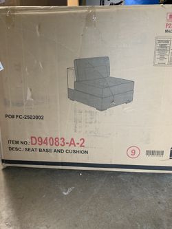 Seat Base And Cushion