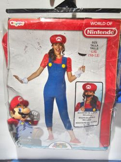 Super Mario Brothers teen costume