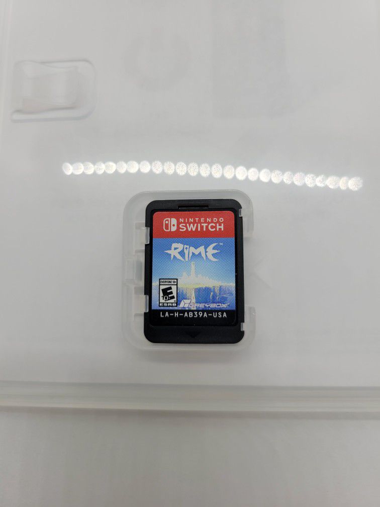 Nintendo Switch Rime Cartridge With Gamestop Case 