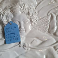 BEAUTIFUL heart Shaped CUPID RULES Plate