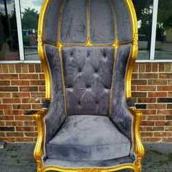 Balloon Umbrella Throne Chair