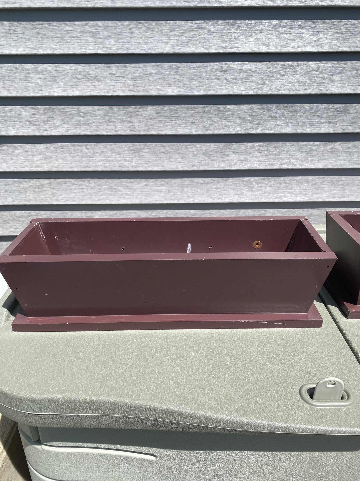 Set Of Two Window Flower Boxes