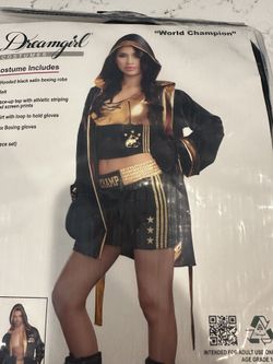Sexy Women Boxer Costume
