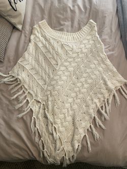 Junior Knitted Beige Shawl BLACK FRIDAY SPECIAL