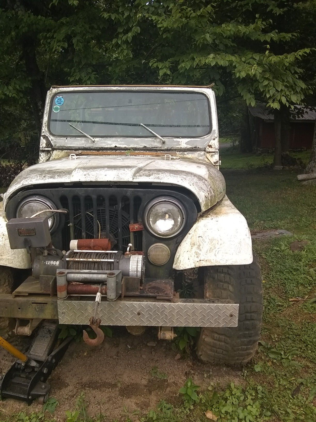 Jeep and trailer!