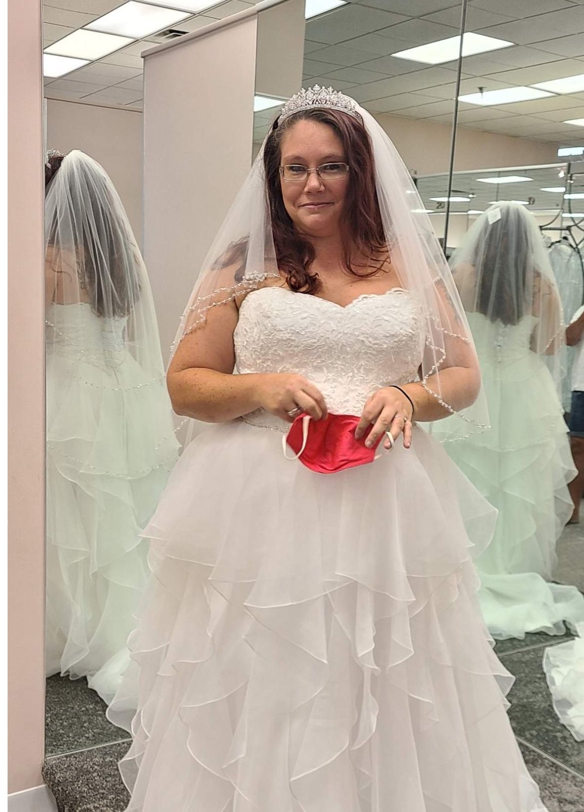 Brand New David's bridal wedding Dress