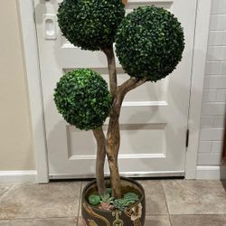 Artificial Topiary Balls Tree 44"H