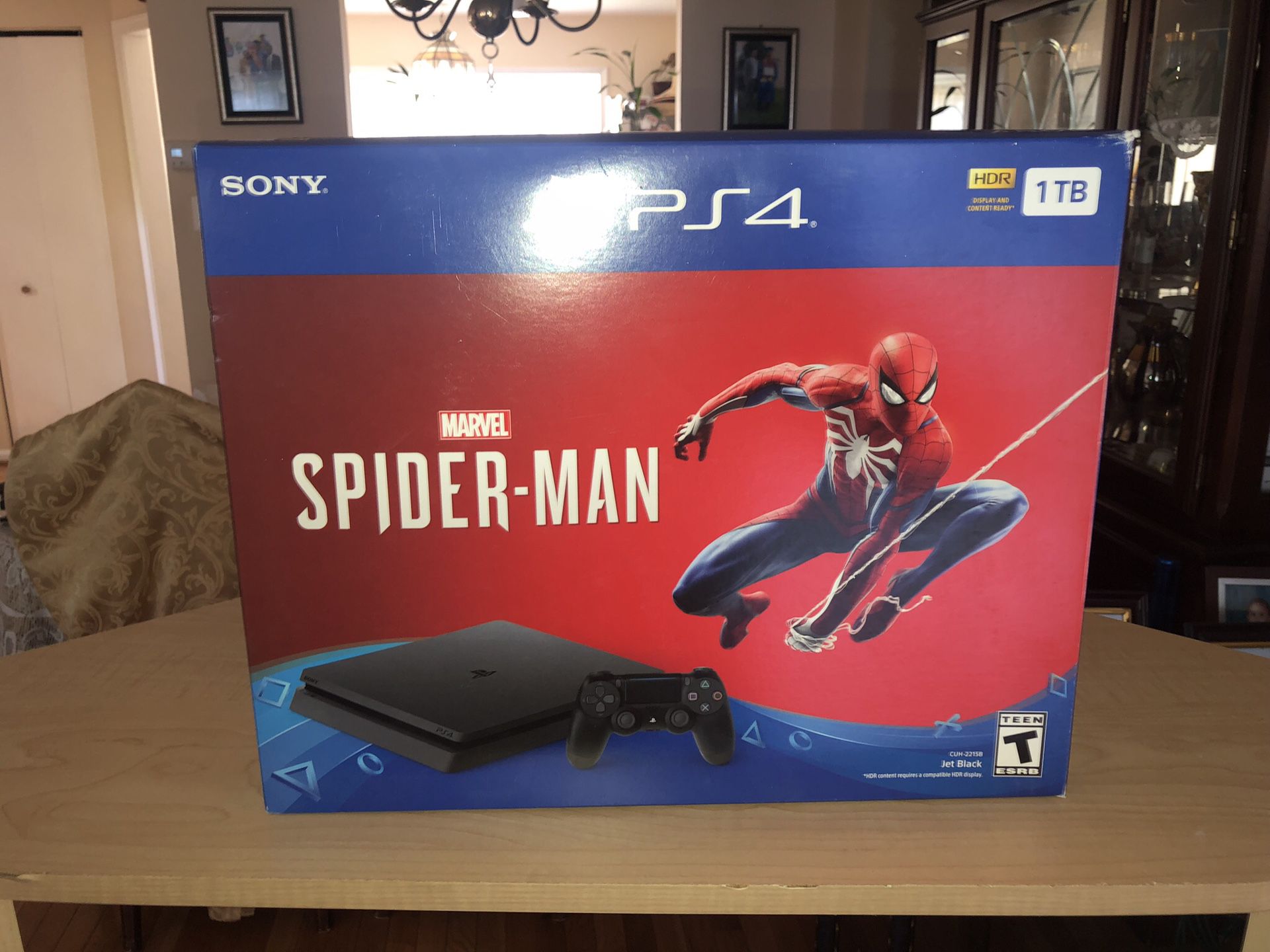 Sony PS4 1TB Bundle with Spider-Man Game
