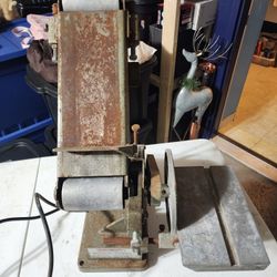 Vintage Duracraft belt and disc sander combo