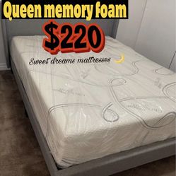 Queen Size Memory Foam Mattress