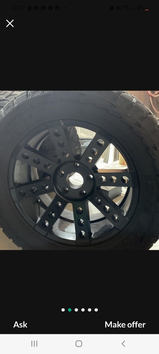 20 Inch Remington Buckshot Wheels And Tires Dodge Ram