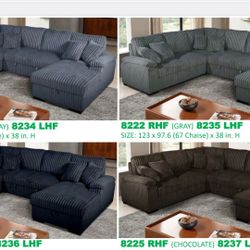 Sectionals Sofas With Payment Plan!