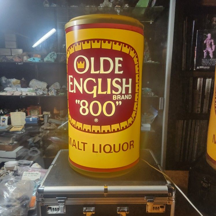 Rare Light Up Beer Signs  Olde English PABST BRAND