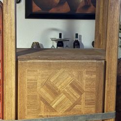 Solid Wooden Adjustable Tv/Book Shelve