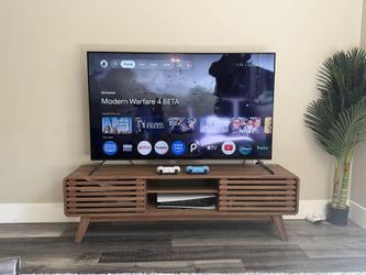 Mid-Century Modern TV Stand (59")