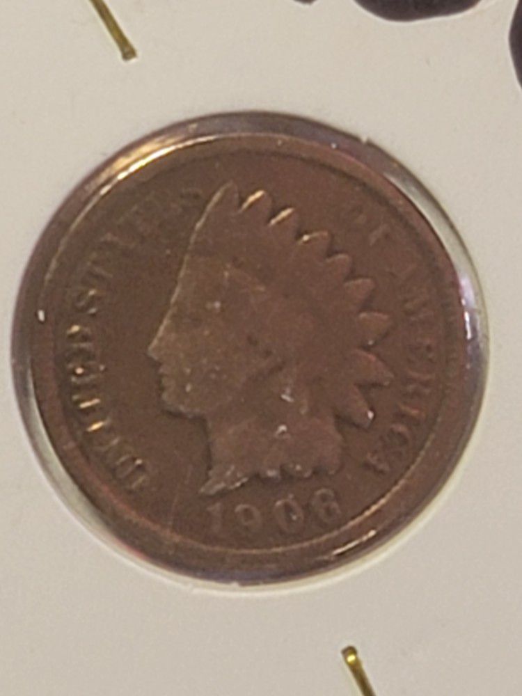 1906 Indian Head Cent AU

