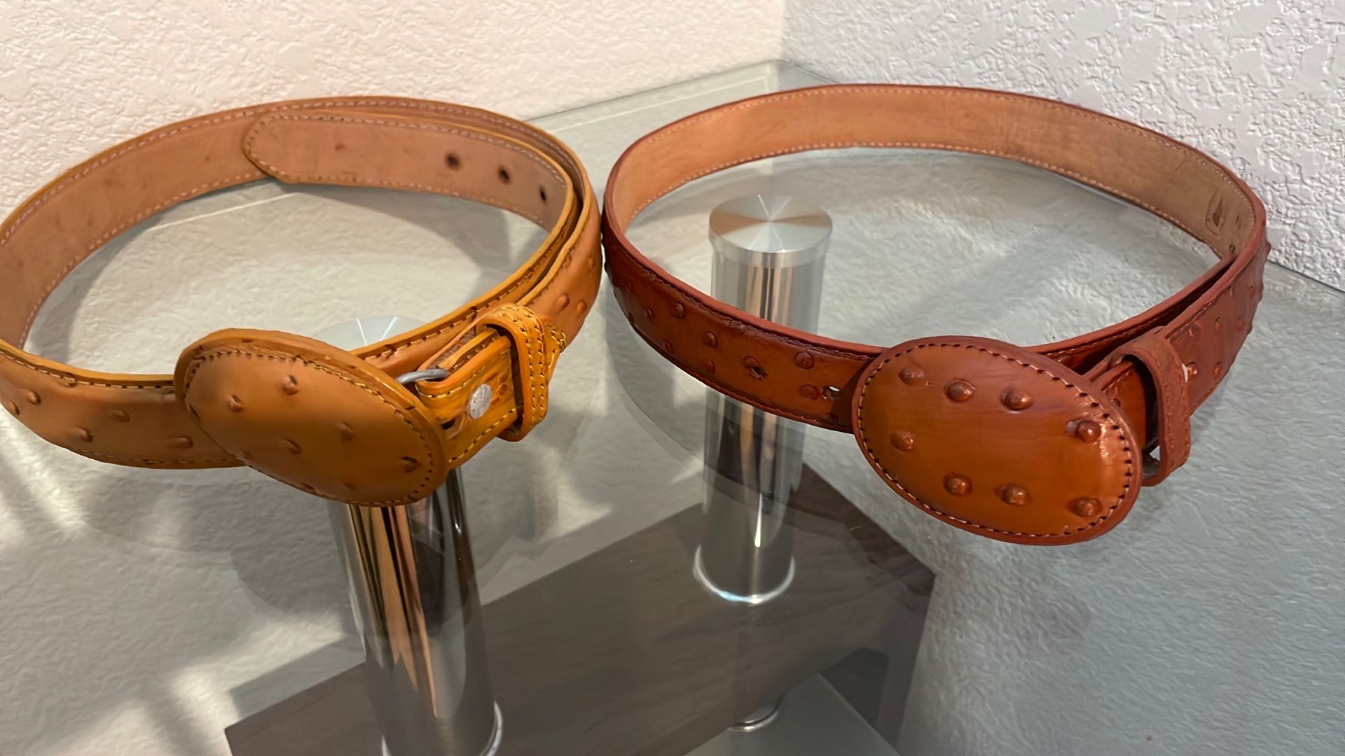 Western Leather Mens Belts Size 28 Or 30