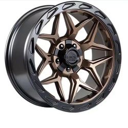 LOCK Matrix 6X135 And 6X139BRONZE BLACK RINg