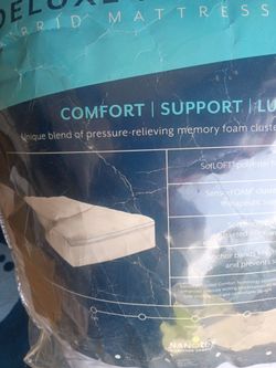 deluxe memory loft mattress topper
