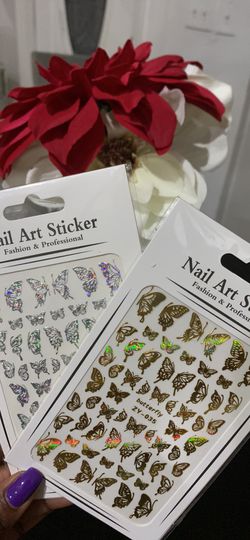 Butterfly Nail Art Stickers 