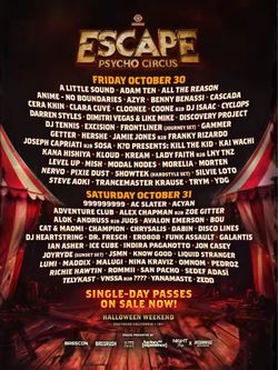 Escape VIP Wristband (2-day)