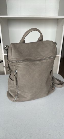 Mistigue Faux Leather Convertible Backpack Purse