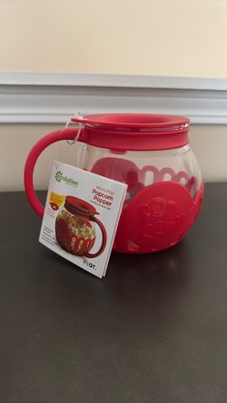 Ecolution Micro-Pop Microwave Popcorn Popper 1.5 Qt
